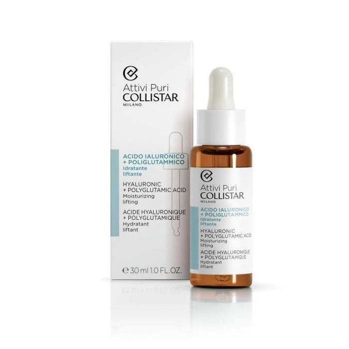 Sérum visage - Collistar - Attivi Puri - Hydratant - Acide Hyaluronique - Effet Lifting 30 ml