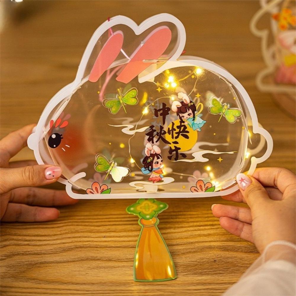 Glow In The Dark Rabbit Lantern Festive Lighting Glowing Lantern Mid-Autumn Festival