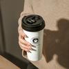 500ml Double Stainless Steel Coffee Thermal Mug Seal Leak-Proof Tea Beer Cup Travel Water Bottle Car Vacuum Flask with Lids