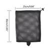 Underwear Storage Bag, Black Mesh Shopping Storage Bag, Golf Bag, Mesh Holes, Various Specifications, Reusable, 5 Piece