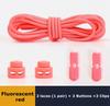 No Tie Shoe Laces Suitable for All Shoes Round Spring Lock Elastic Shoelaces Quick Wear in 1 Second Hiking Sports Lazy Shoelace