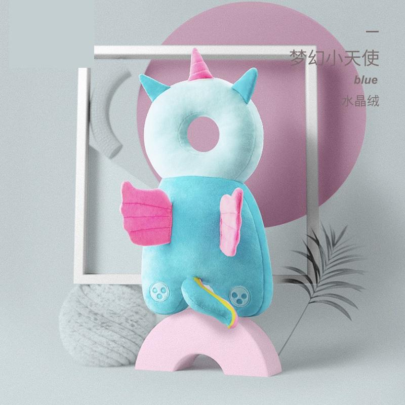 1-3T Baby Head Protector Anti-fall Cushion Back Prevent Injured Toddler Safety Pad Cartoon Security Pillows Protective Headgear
