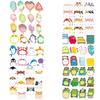 360 Sheets Cartoon Notes Paper Small Notes Pad Adhesive Note Paper Pocket Note Memo Pad for Writing Journaling Noting