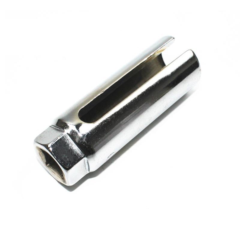 22mm Oxygen-containing Oxygen Vacuum Lambda Sensor Removal Socket Black Narrow Mouth Kit Car Tools 1/2 Drive 8mm Slot CR-V Steel