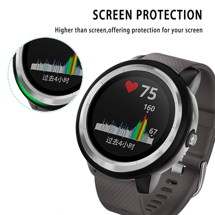 For Garmin Vivoactive 3 TPU Protective Case(Black)