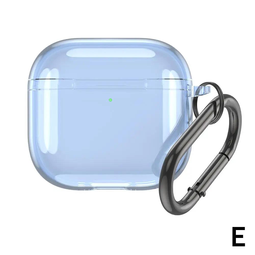 Transparent for AirPods 5 4 3 1/ 2 Secure Lock Cover for AirPods Pro 2 Pro 3 Phone Stand Anti Scratch Earphone Protective Case