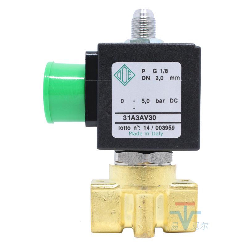 31A3AV30 Italian Brass Miniature Two-Position Three-Way Solenoid Valve