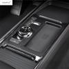Central Control Gear Shift Panel Water Cup Holder Frame Decoration Cover Trim Accessories For Ford Mondeo Fusion Evos