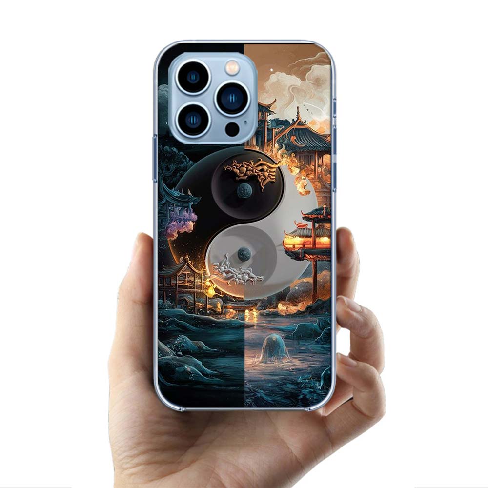 Balance of Elements The Eternal Yin-Yang Cases Phone Case For Iphone 17E 16E 17 Air 16 Pro Max 15 Pro 14 Plus 11 13 12 Mini Cove