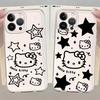 Case for iPhone 17 Pro Max 15 13 Pro XR 7 8 Air XS Max 14 Plus 12 Mini 11 16 Soft Phone Cover Cartoon Hello Kitty