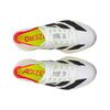 adidas Adizero Adios Pro 4 Branco Preto Tênis Masculinos Branco-Nuvem Preto-Essencial Prateado-Metálico JR1094
