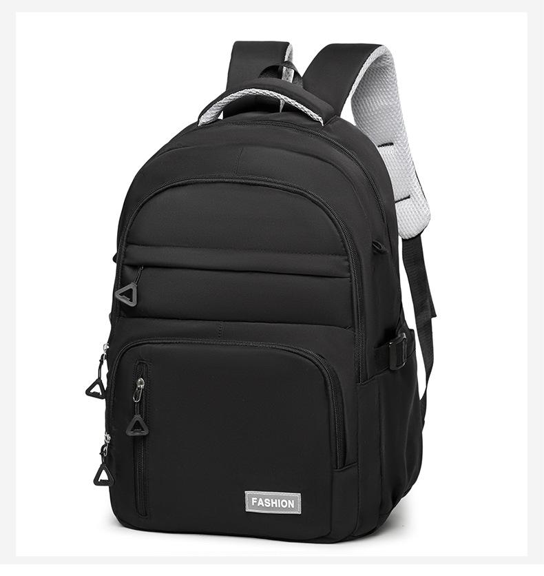 Schoolbag starts school new large-capacity middle and high school student schoolbag women's high-end nylon casual backpack multi-layer travel bag