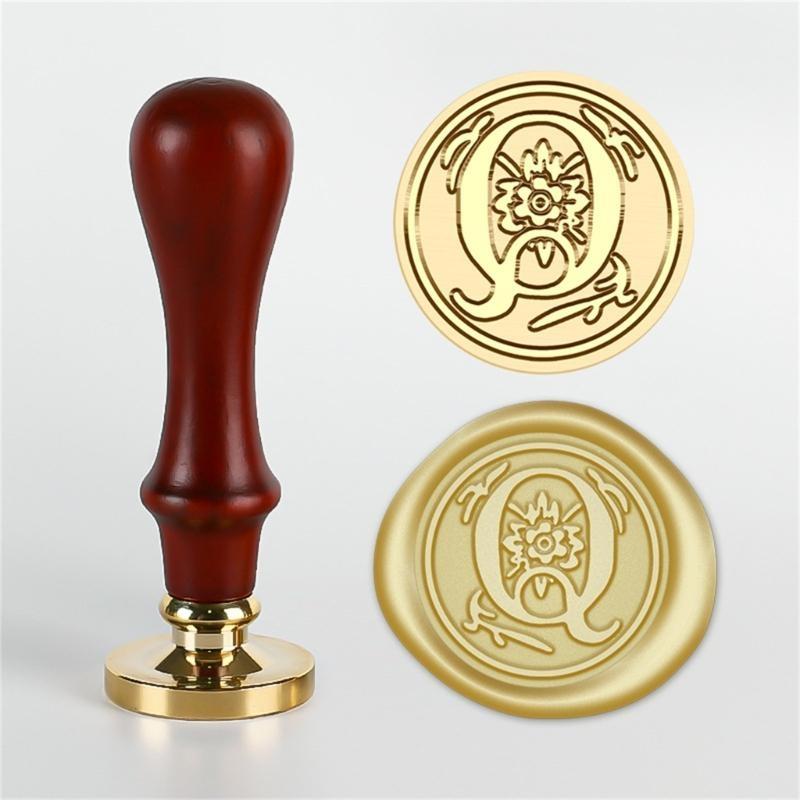Exquisite Wax Seal Stamp for Artistic Creation Paintings Vintage Pattern