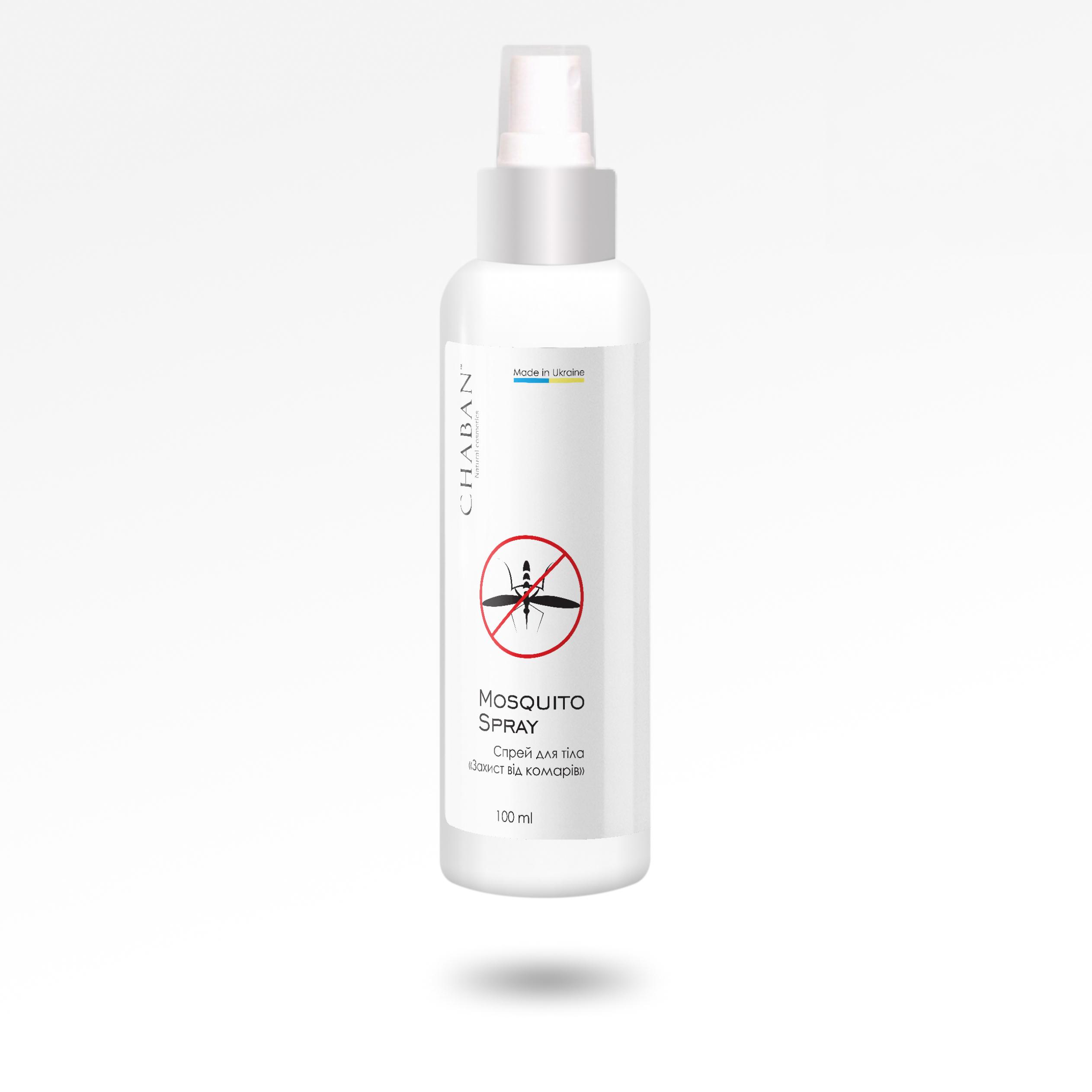 

Спрей для тіла ТМ Chaban Захист від комарів 100 мл 00370