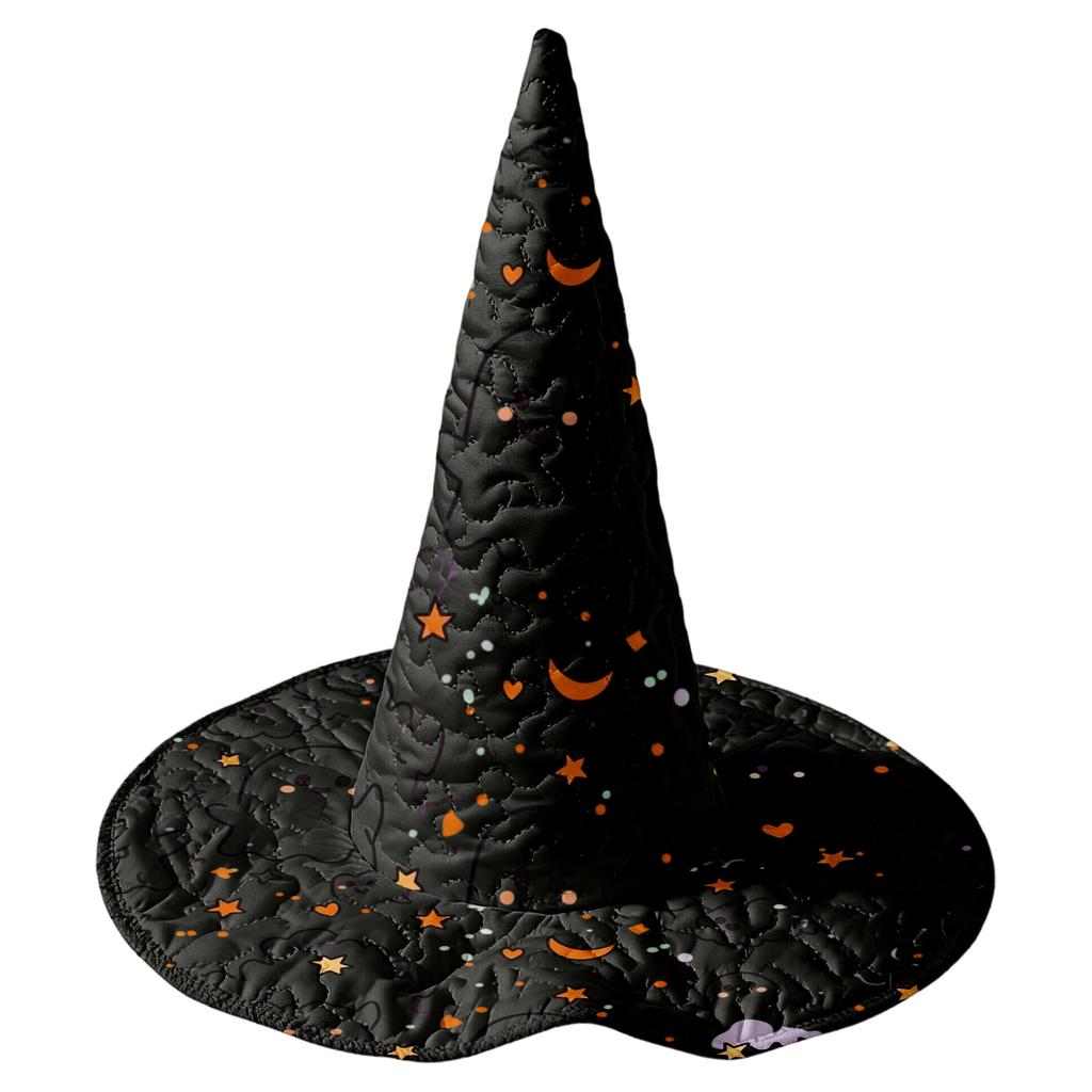 Women's Tall Witch Hat for Halloween Party Costume Accessories