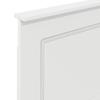 Headboard Glossy White 100 cm Particleboard