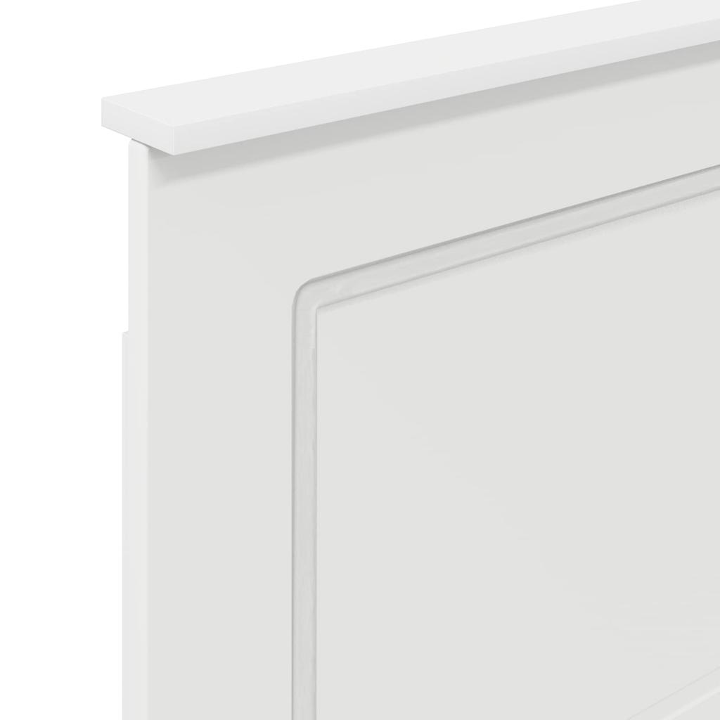 Headboard Glossy White 100 cm Particleboard