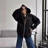 2024 Unisex European and American Hooded Sweatshirt Jacket - Autumn/Winter Print