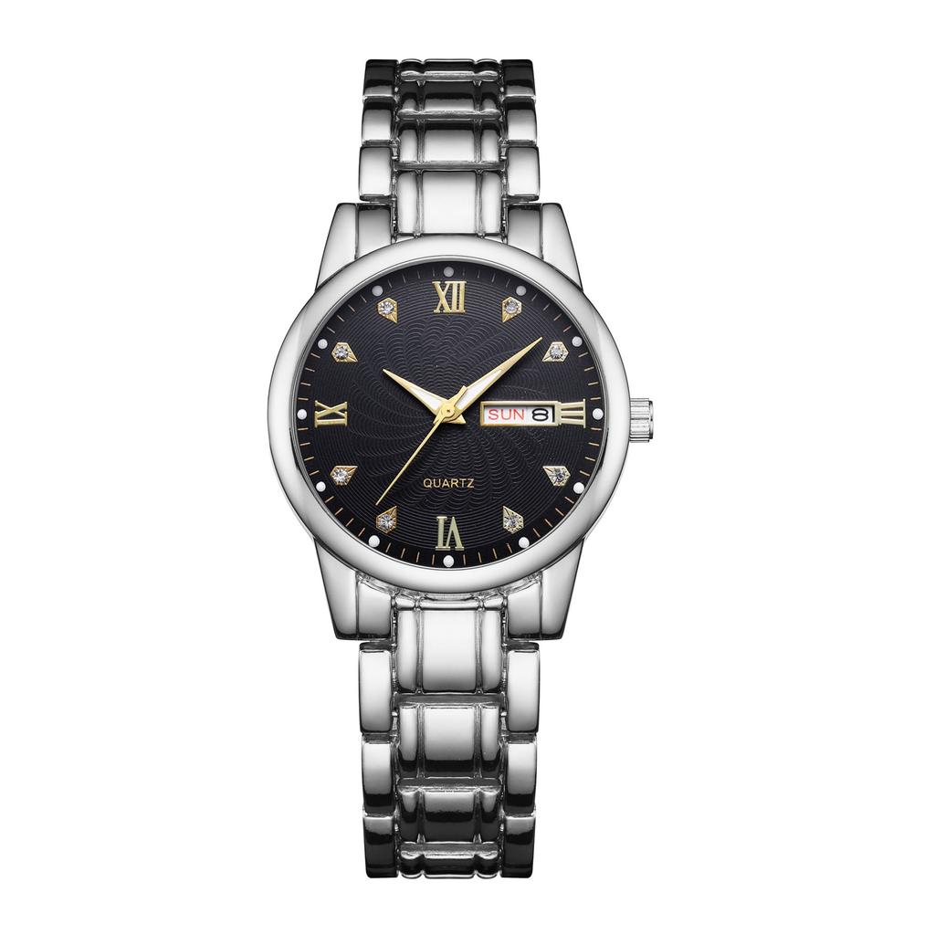 Women's Watch Double Calendar Gorgeous Student Adult Wristwatch