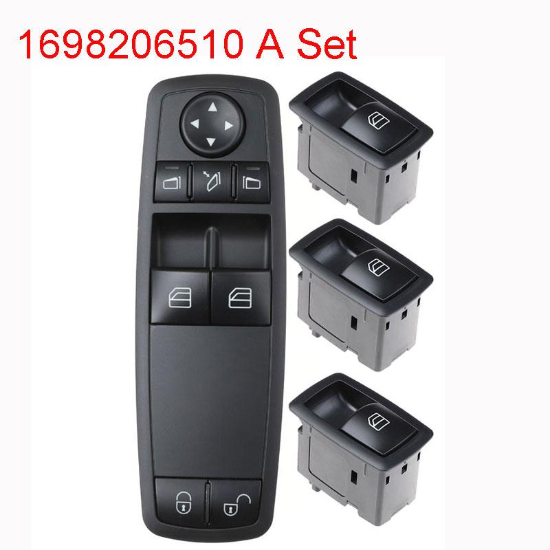 New Power Window Switch For Mercedes Benz A B Class W169 W245 1698206710 1698206610 1698206410 1698206510 2518200510