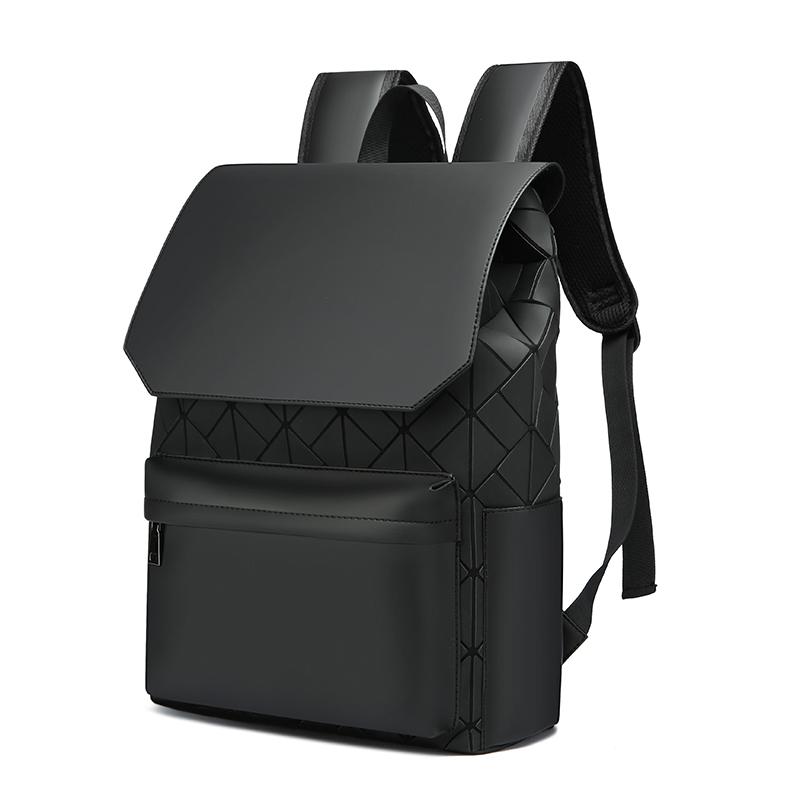 Trendy and Fashionable Backpack with Simple and Versatile Membrane, Waterproof and Casual Backpack for Men's Business Commuting Computer Bag