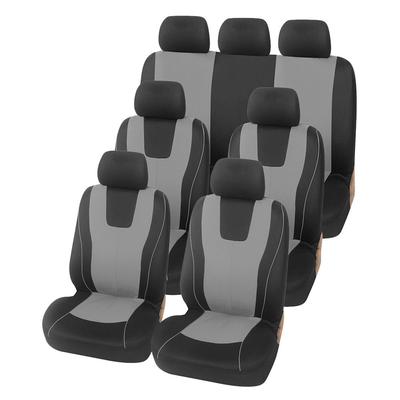 Car Seat Covers Gray 13 Pcs/ 9 Pcs/ 4pcs