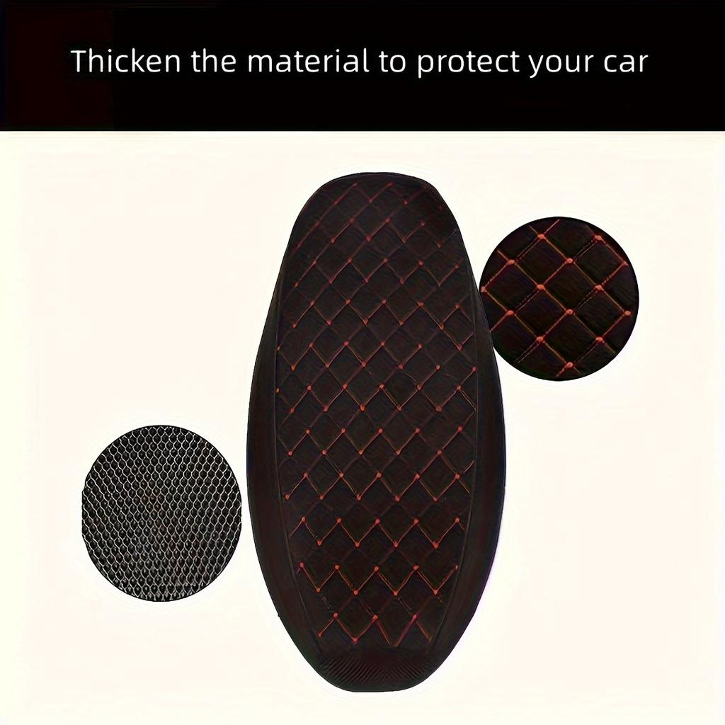 Universal Quilted Seat Cover for Electric Bikes Suitable for All Seasons, Scooter Seat Cover, Sun-Resistant Breathable Fabric Seat Cover.