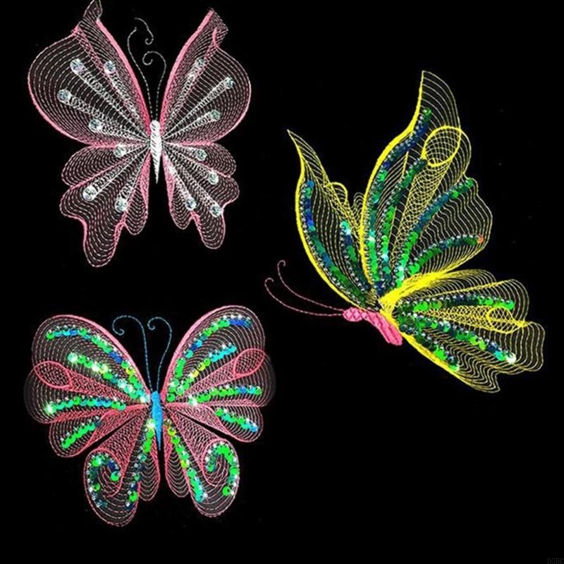 Practical Costume Embellishment Sheets High Reflection Plastic Sequins for Dancewear Party Attire Craft Projects