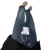 Women's Plus Size Fleece-Lined Wide Leg Jeans: Winter High Waist, Pear Shape, Floor Length