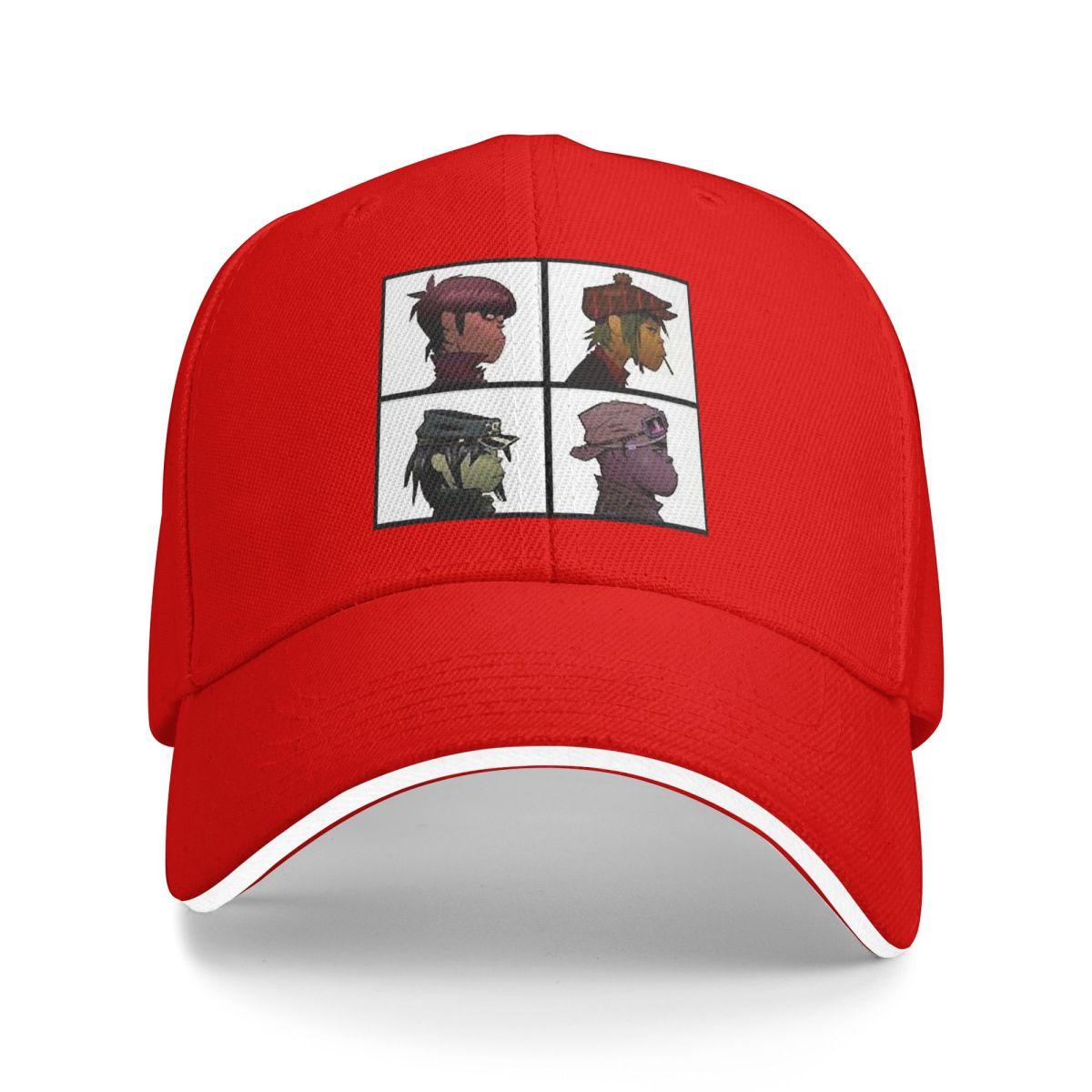 

Кепки Snapback для панк-рок группы Gorillaz, дышащие, повседневные, для мужчин и женщин, для улицы One Size