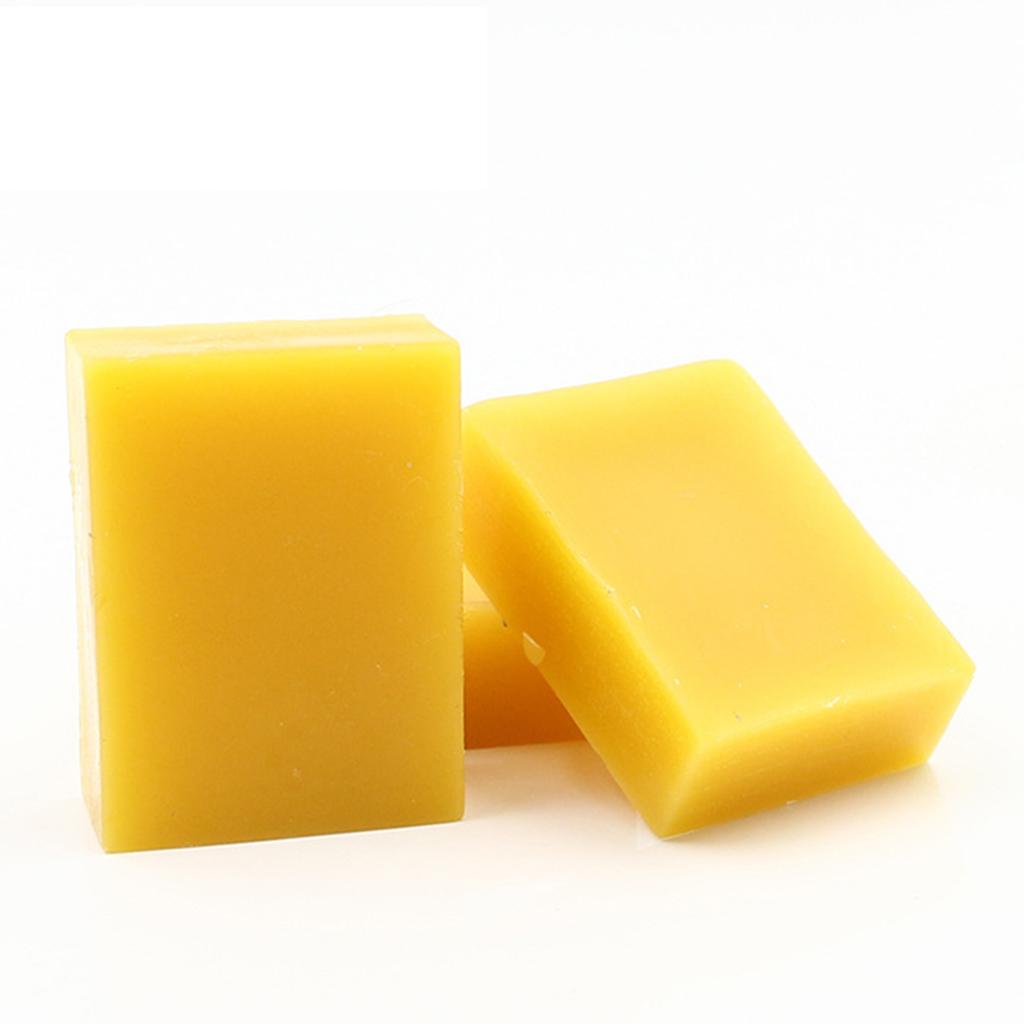 3pcs 45g Polish Natural Beewax Blocks Maintenance Wax for Seals And Stamps, Man String Playing Hand