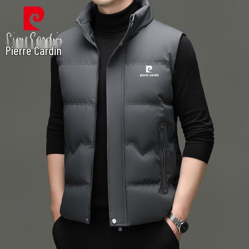 

Pierre Cardin Men s Stand Collar Outdoor Vest 4XL