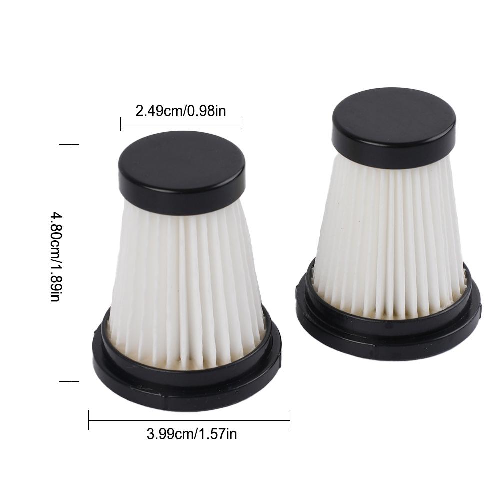 2 Pack Filters Washable Accessories Handheld High Quality