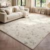 French Style Rugs for Bedroom Large Area Living Room Decoration Soft Carpet Washable Bedside Floor Mat Anti-slip Cloakroom Rug