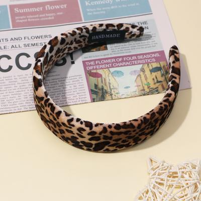 Leopard Mädchen Stirnbänder Damen Mode Kinder Haarbänder Kinder Handgefertigte Kopfbedeckung Haaraccessoires