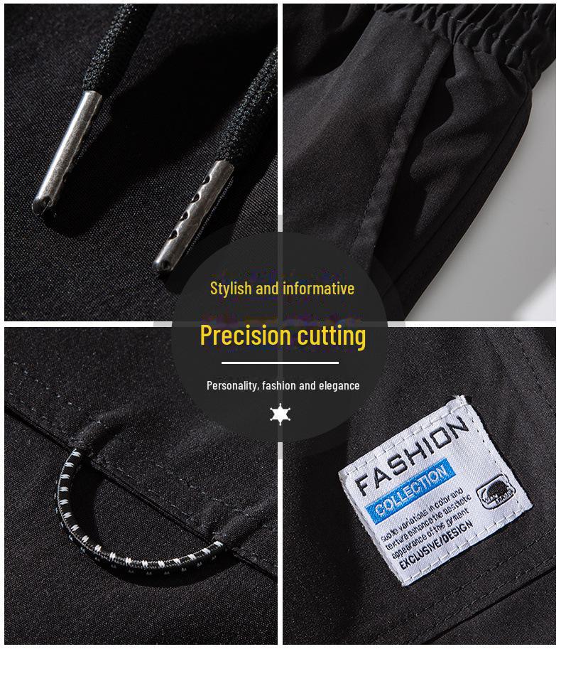 Men's Summer Quick-Dry Multi-Pocket Casual Workwear Shorts