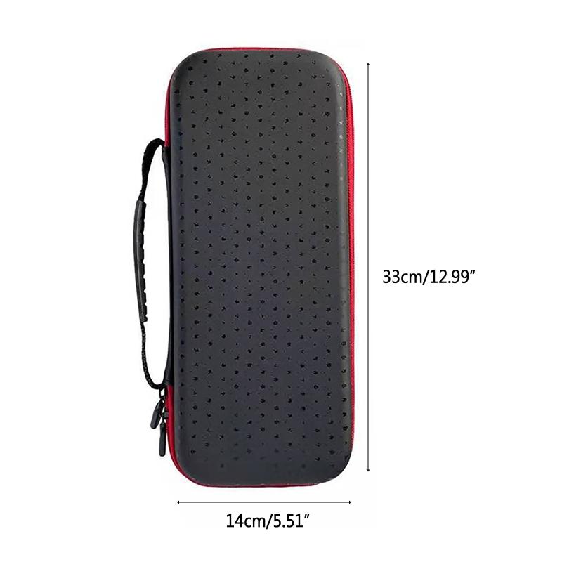 Storage Bag Fit for Switch OLED Console Controller Travel Handheld Portable Carrying for Case with Card Slot Game Handba