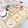 Cupcake Stands Plastic Dessert Stand Holder Serving Tray Fruit Plate for Wedding Birthday Party Fruits Desserts Candy Bar