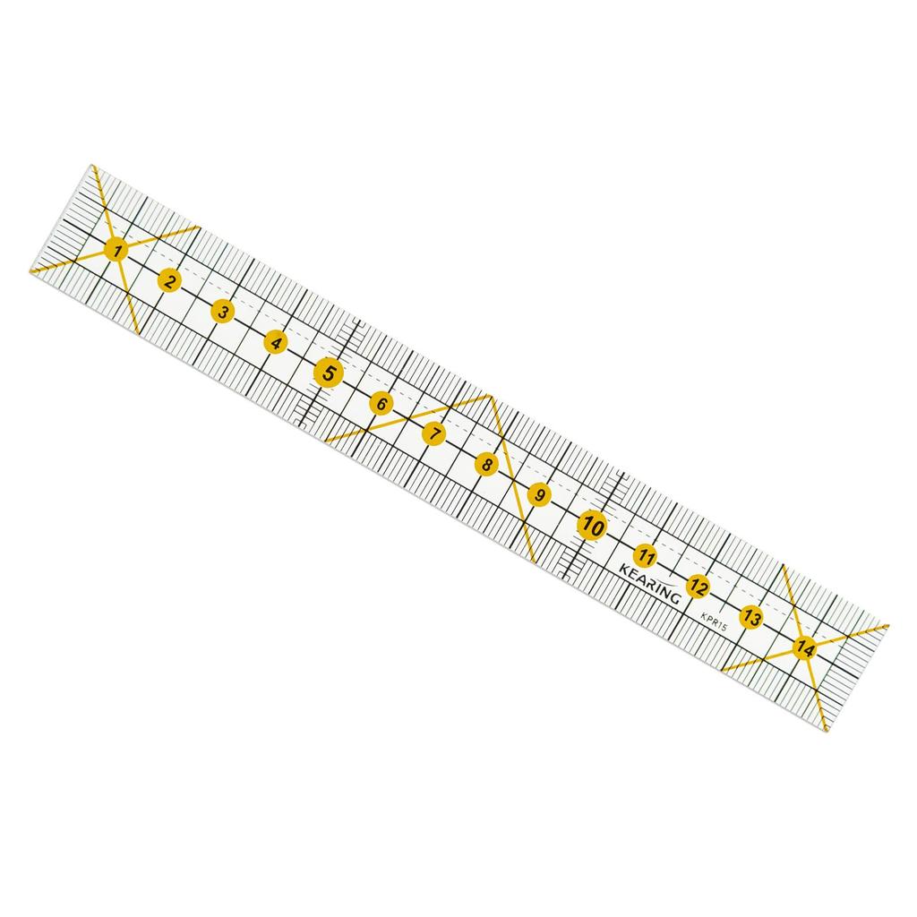 Sewing Tool Quilting Guide Measuring Clothing Making Tailor Patchwork Ruler for Quilter Embroidery Hobbyists DIY Quilting