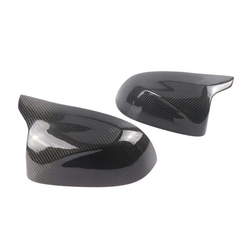 For BMW X3M F97 X4M F98 2019-2024 Replacement Carbon Fiber Side Mirror Cover Caps for BMW X5M F95 X6M F96 2020-2024
