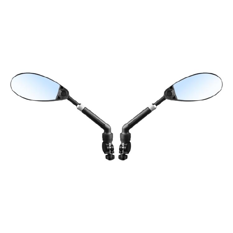 2Pcs Wide View Cycling Rearview Mirror Adjustable Angles 360 Rotating Light Weight Adjustable Bike Rear View Mirror 1