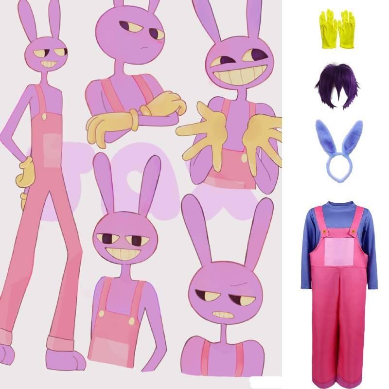 Magischer Zirkus Cosplay Bodysuit Jumpsuit für Frauen Halloween Pomni Rollenspiel