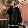 Herren Harajuku Sweatshirts Männer Herbst Pullover Koreanische Einfarbig Männer Casual Hoodie O Neck Grundlegende Tops Hip Hop Streetwear