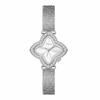 9813 Four-Leaf Clover Watch Light Luxury Fashion Women'S Watch With Diamonds And Broken Silver