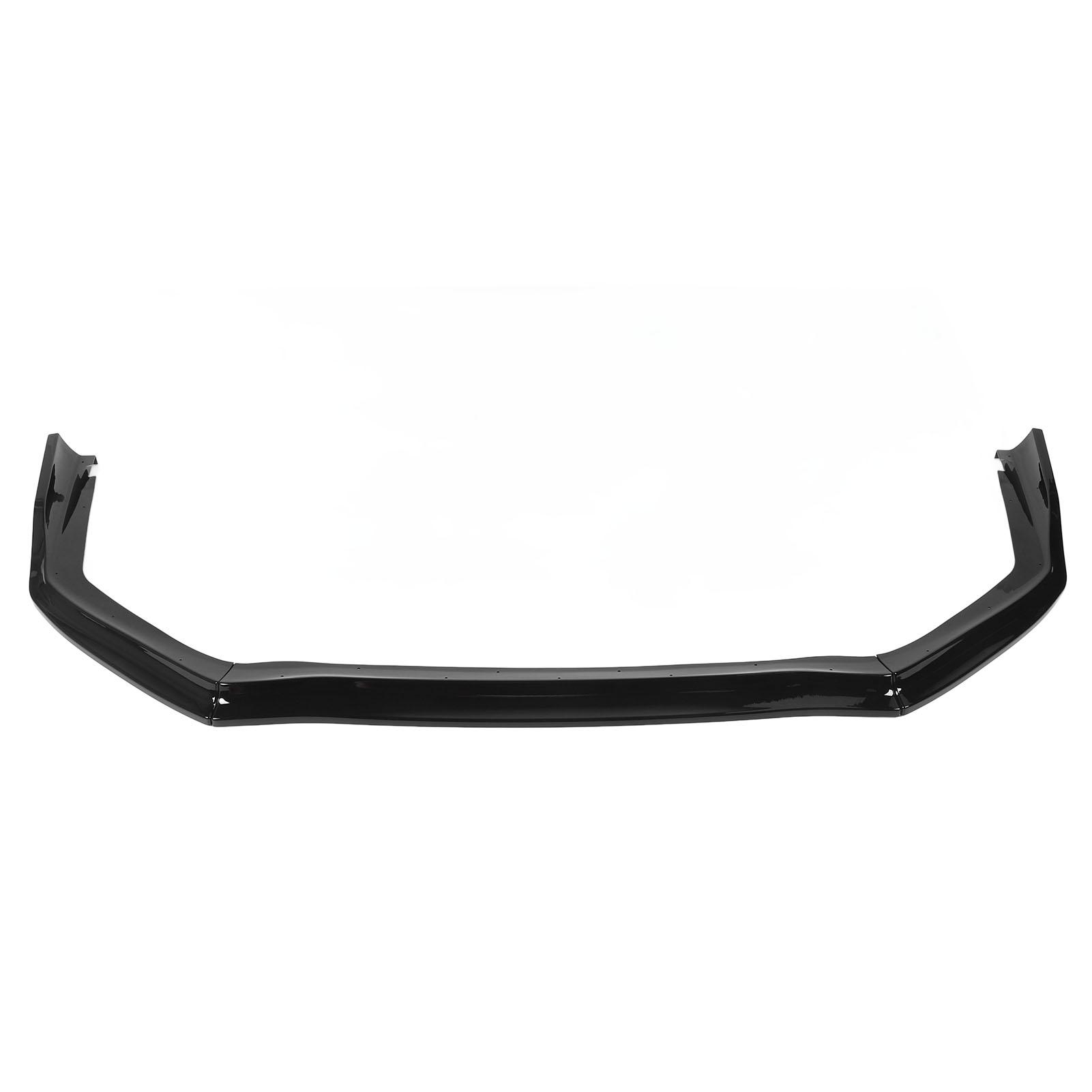 

3 шт. глянцевый черный передний бампер сплиттер комплекты губ спортивный визуальный эффект для WRX STI VA 2015 по 2021