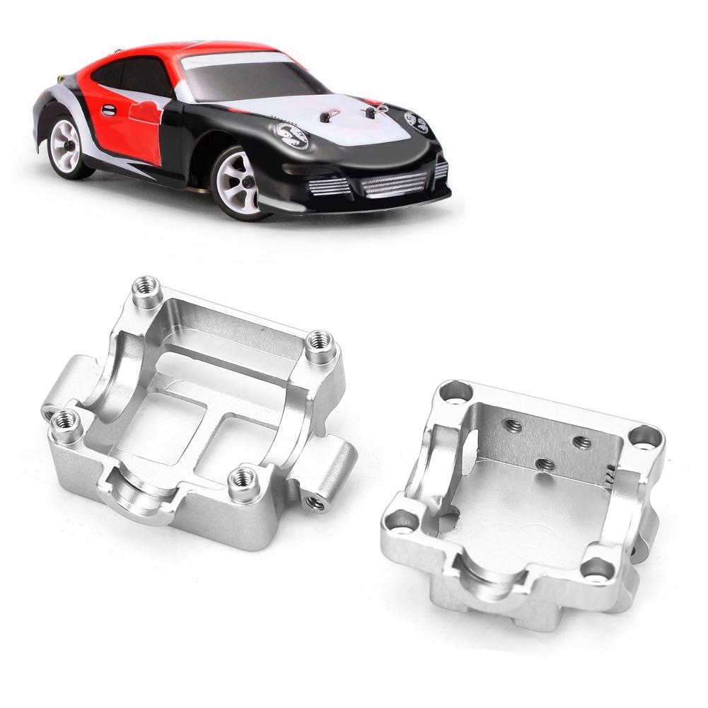 Aluminium Alloy Gear Box RC Gearbox Upgrade Parts Accessory for WL 1 28 K969 K989 P929 CarSilver K989 24S