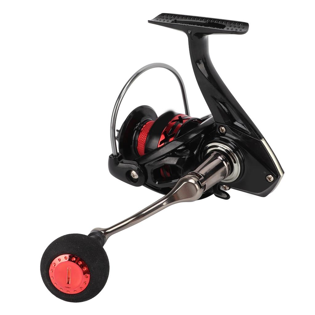 Metal Spinning Fishing Reel CNC with EVA Grip Metal Rocker Arm Long Throw Fishing Line WheelFS2000