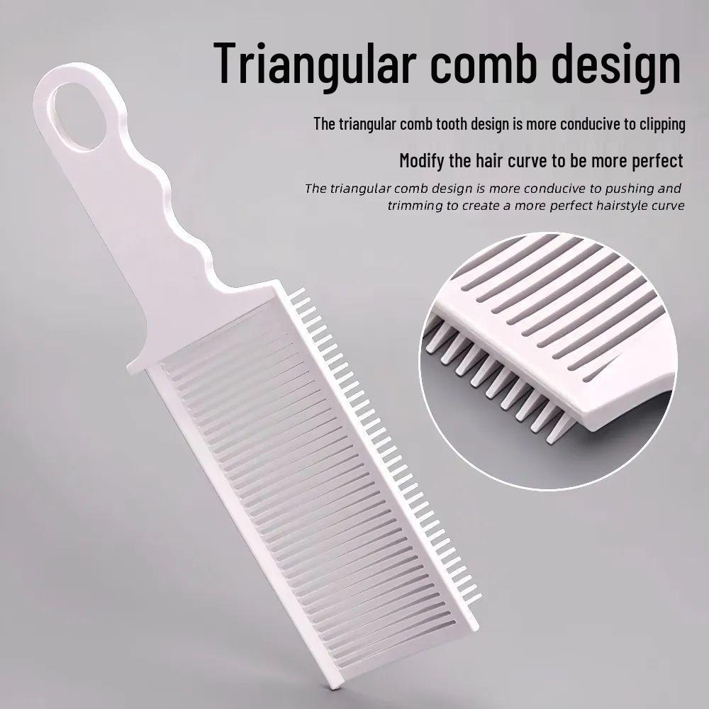 

Прическа Слик Бэк Фейд Расческа - Стрижка и Укладка Флэт Топ Машинка Thick Flat Top Clipper Comb [1 pc]