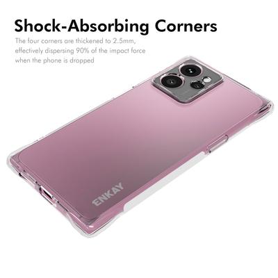 Pro HMD Skyline Průhledný kryt na telefon ENKAY HAT PRINCE Nárazuvzdorný protiskluzový TPU kryt