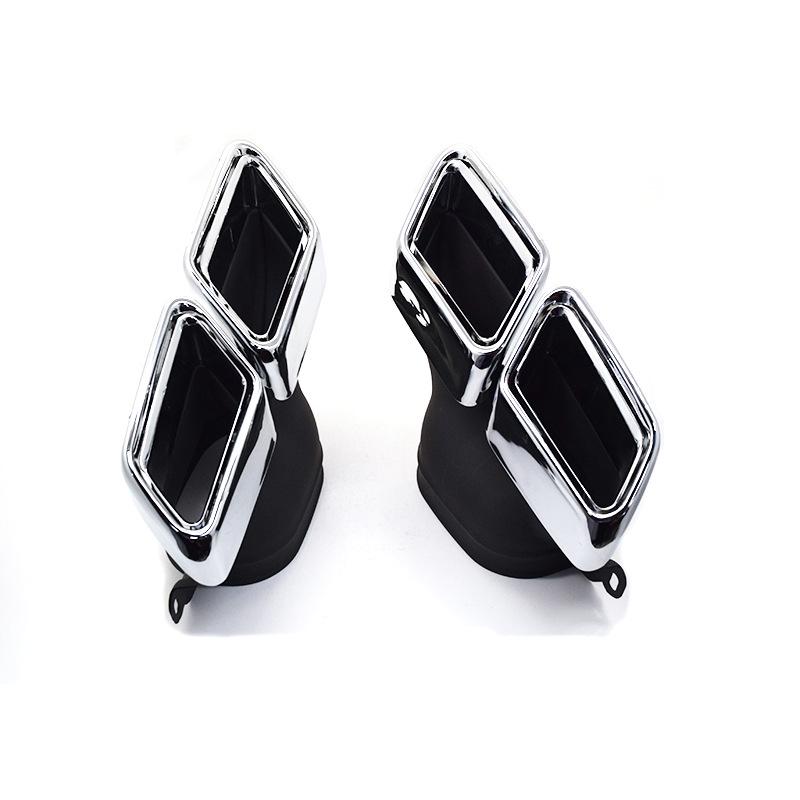 Mercedes-Benz E-Class W212 Rear Lip Tailpipe Kit, Compatible with 14 Models, E63 AMG Style